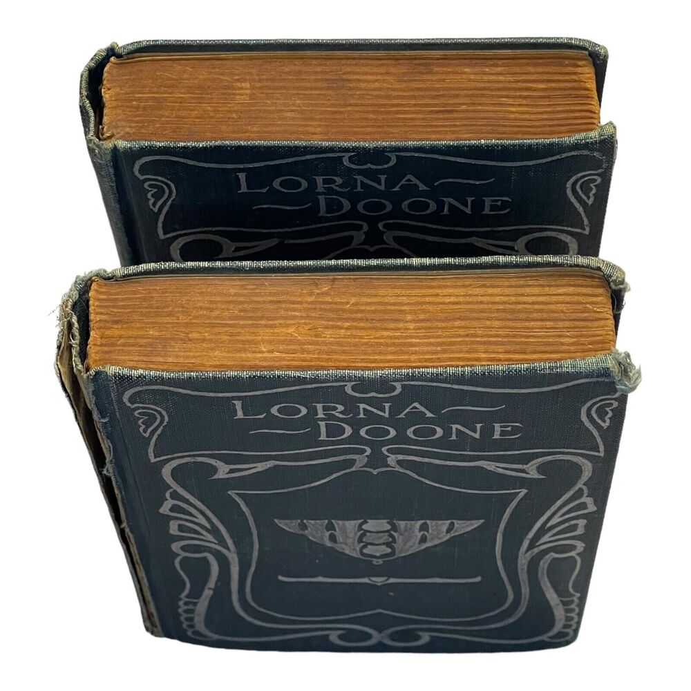 Lorna Doone A Romance of Exmoor by R. D. Blackmore Vol I, Vol II Hardcover Book - Picture 10 of 11